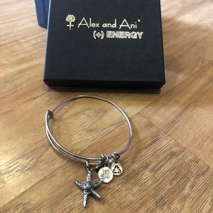 Alex and Ani Starfish Charm Bracelet
